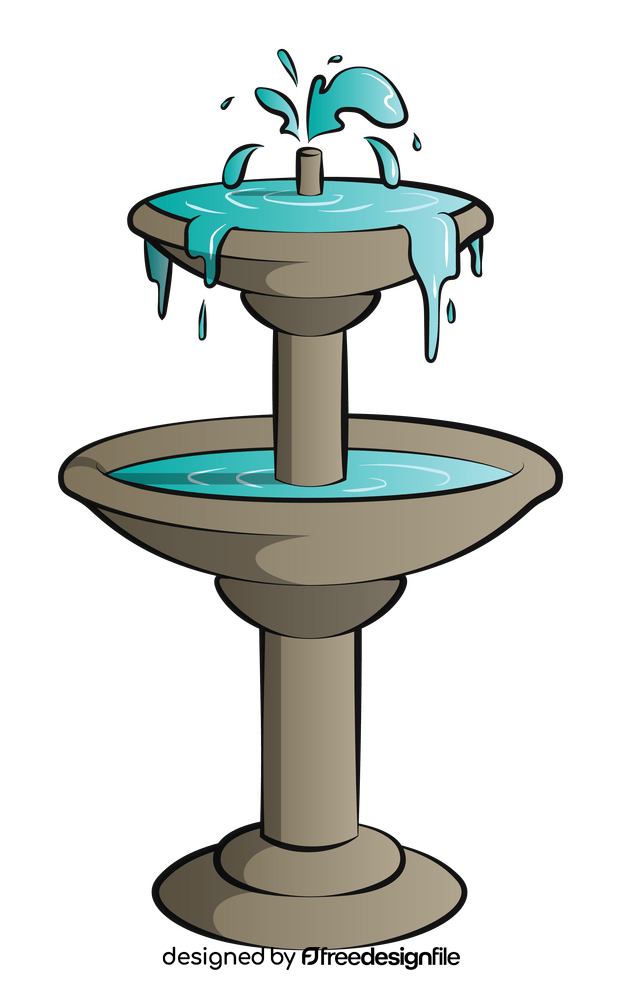 Fountain clipart