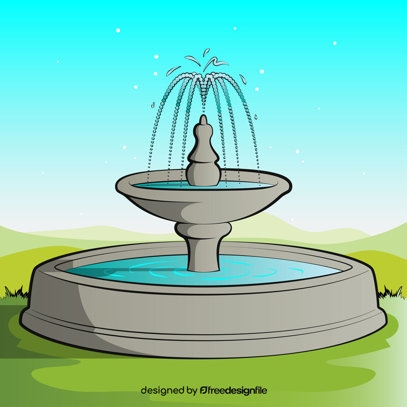 Fountain vector