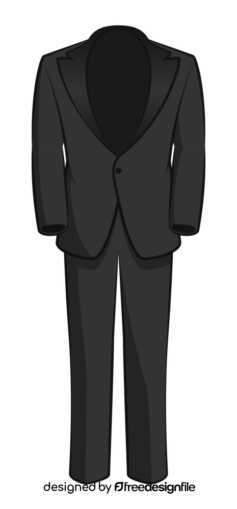 Tuxedo drawing clipart