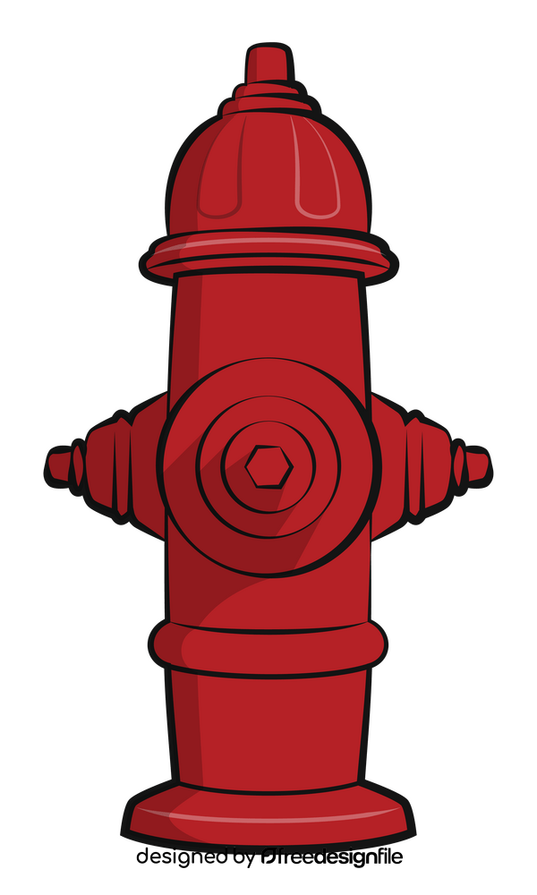 Fire hydrant drawing clipart