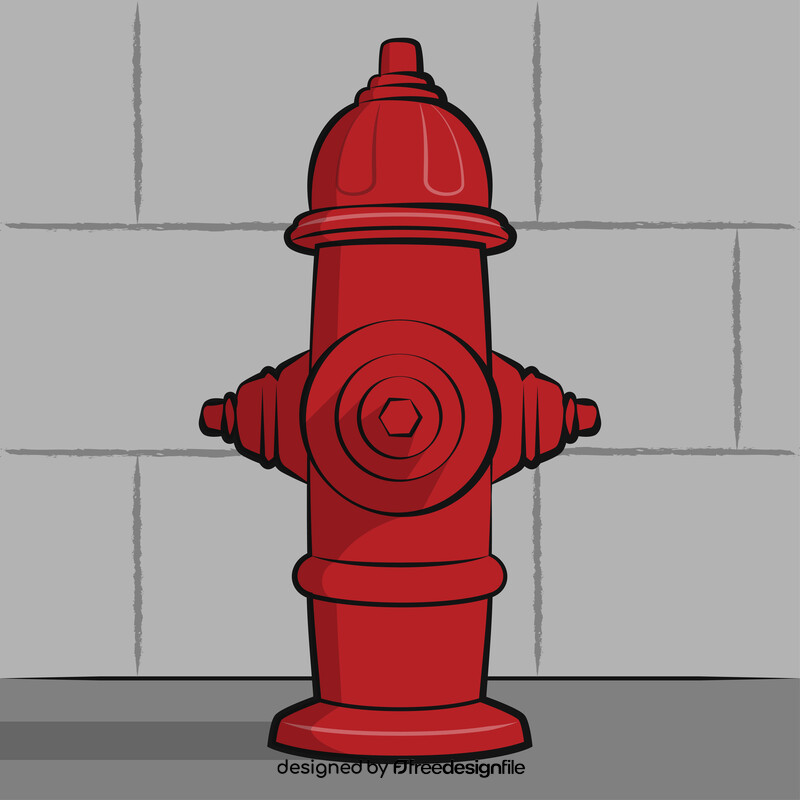 Fire hydrant drawing vector