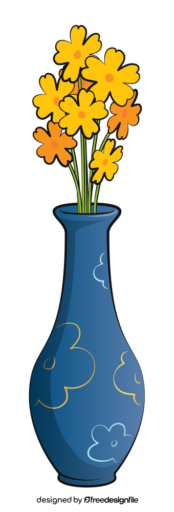 Flower vase clipart