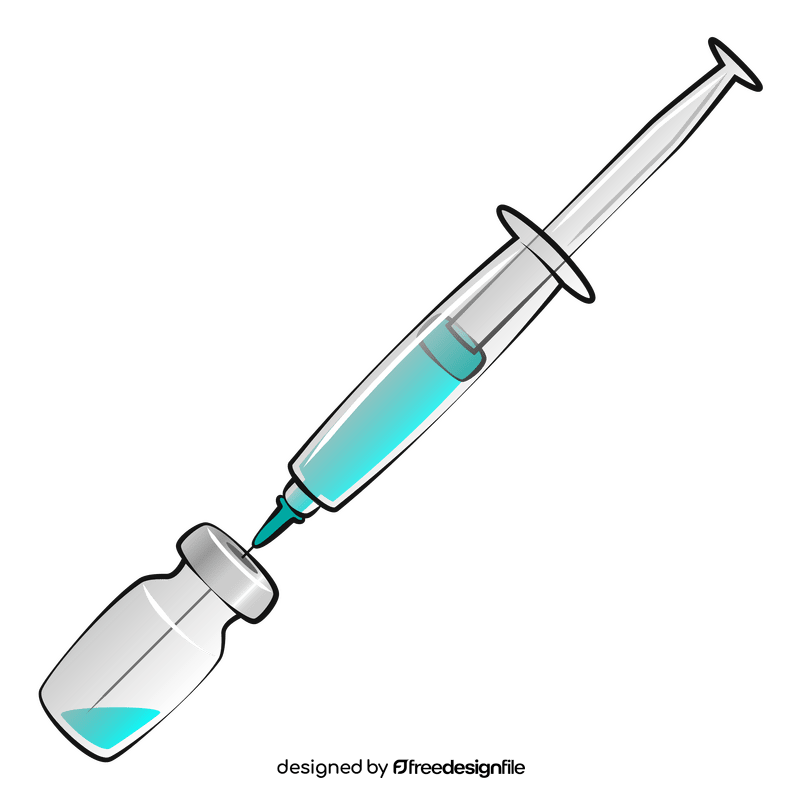 Flu shot clipart