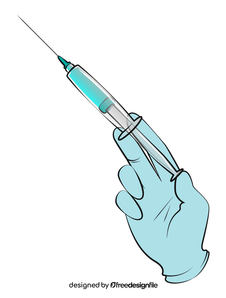 Flu shot clipart