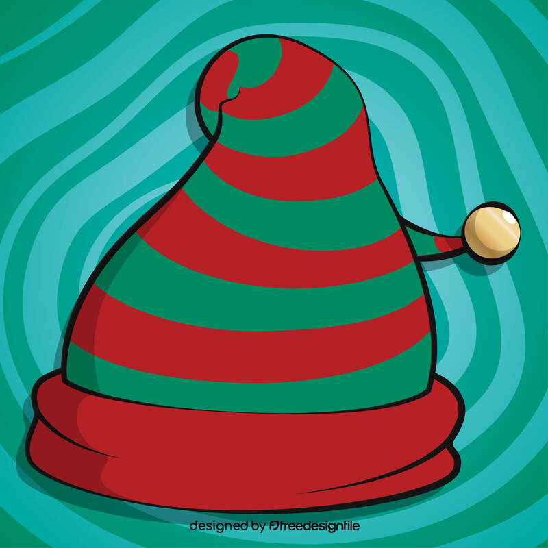 Elf hat vector