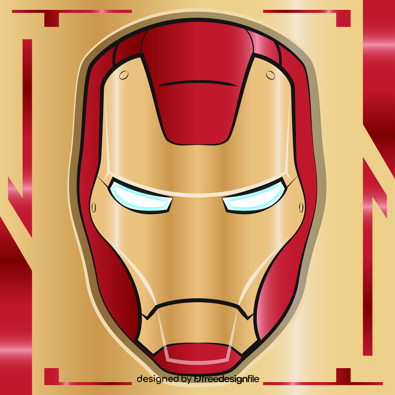 Iron man vector