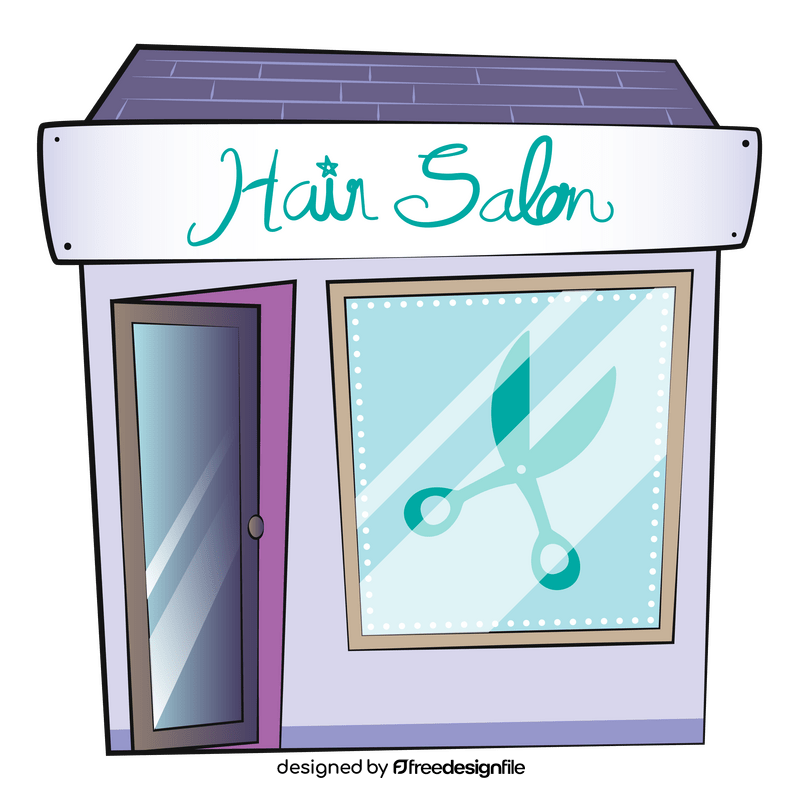 Hair salon clipart