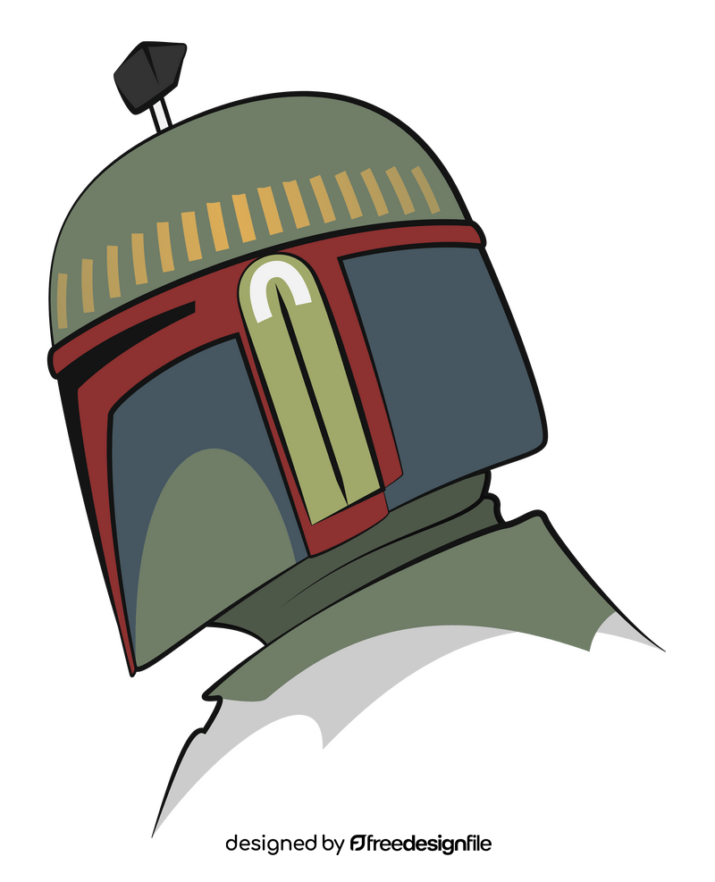 Boba fett drawing clipart