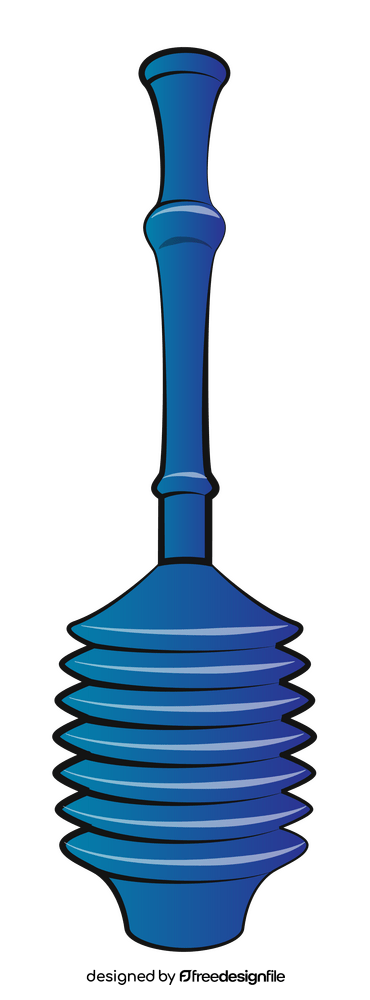 Toilet plunger clipart