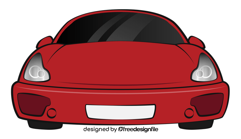 Sports car clipart