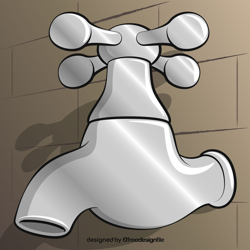 Faucet vector