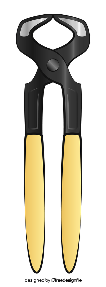 Pliers drawing clipart