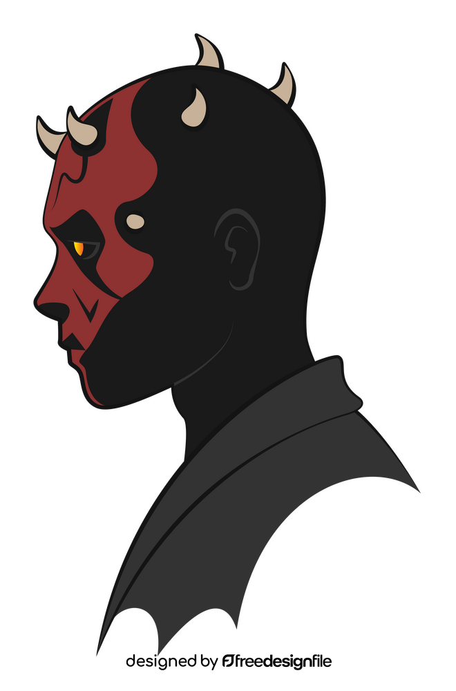 Darth maul clipart