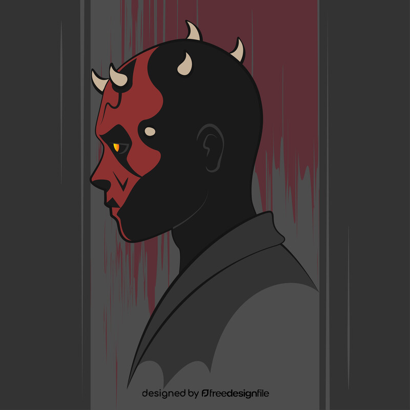 Darth maul vector