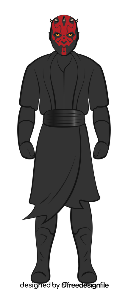 Star wards darth maul clipart