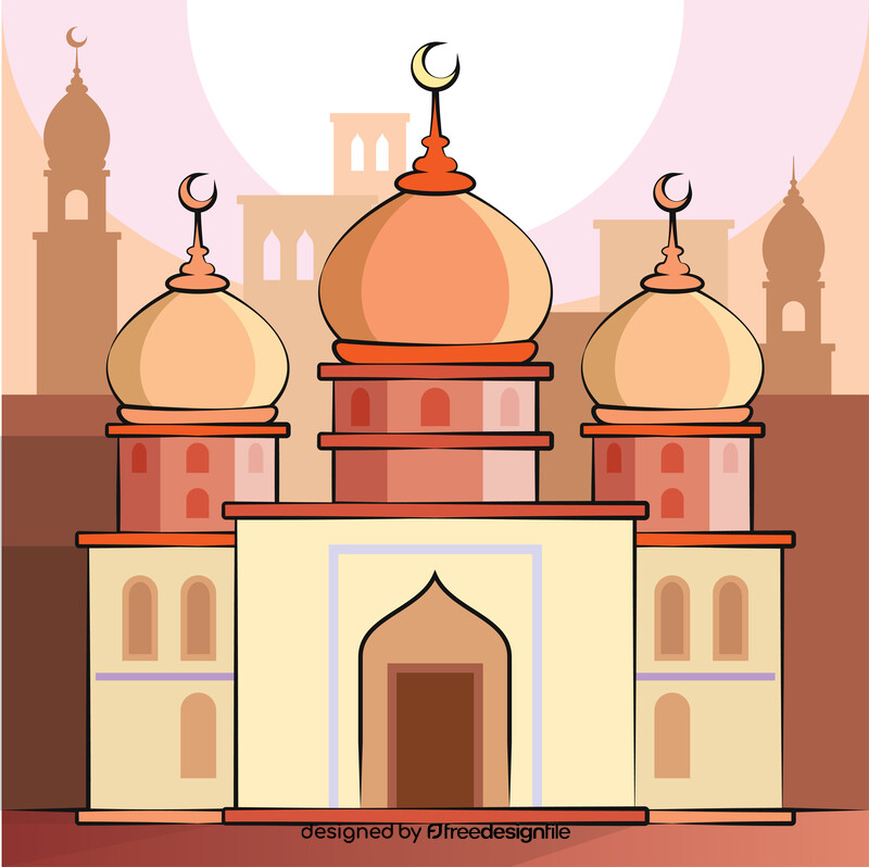 Mosque vector