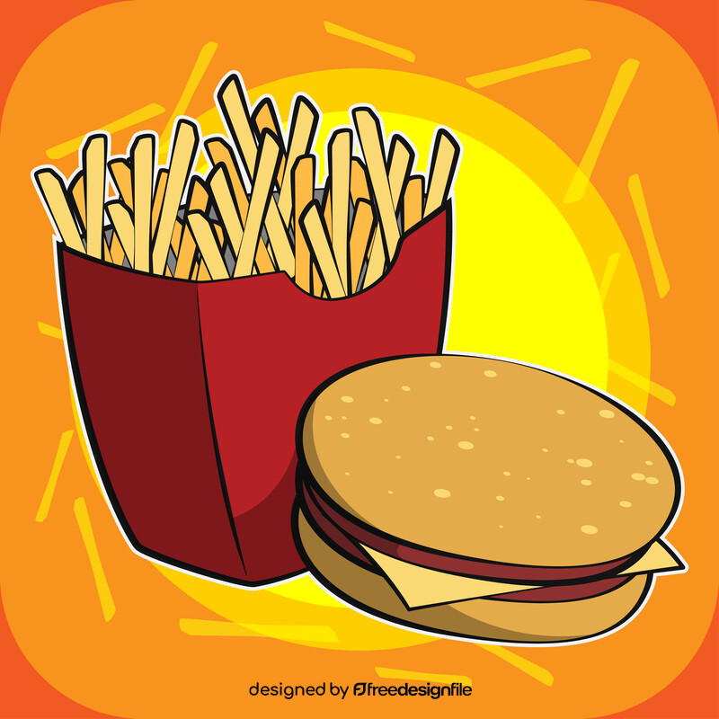 Junk food vector