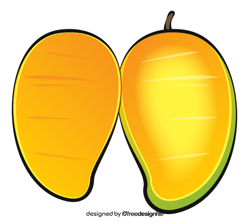 Mango fruit clipart