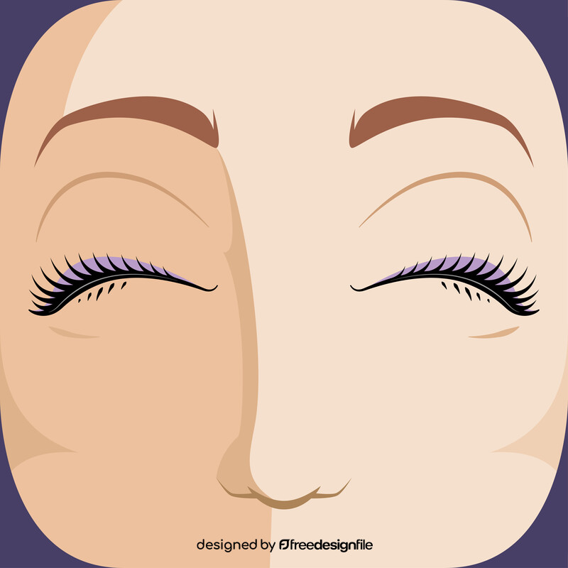 Lashes vector