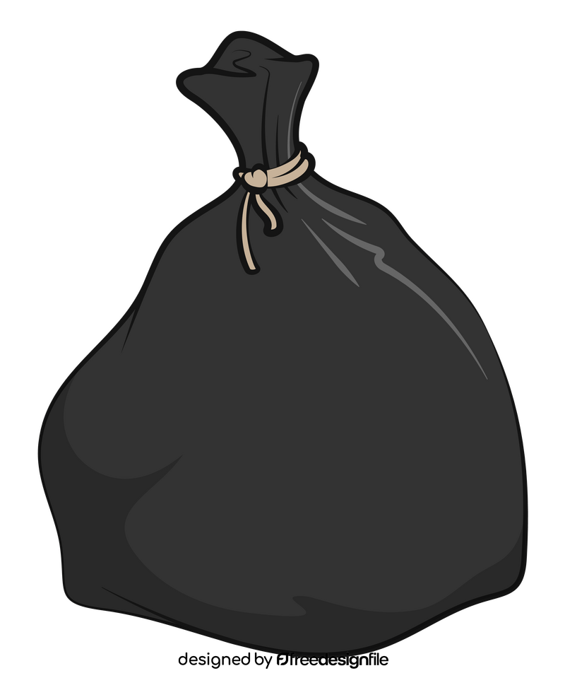 Garbage bag clipart