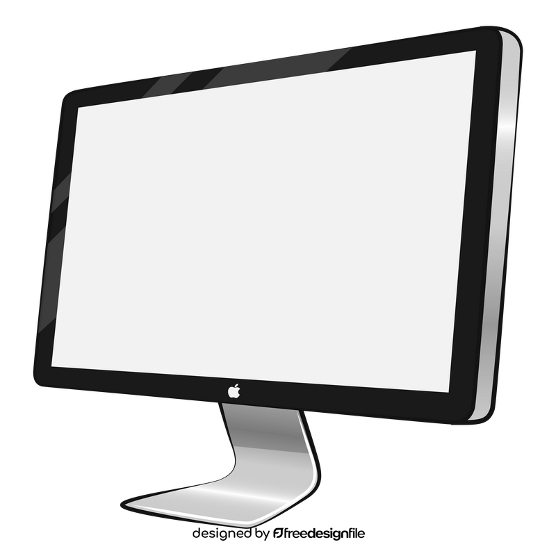 Monitor mac clipart