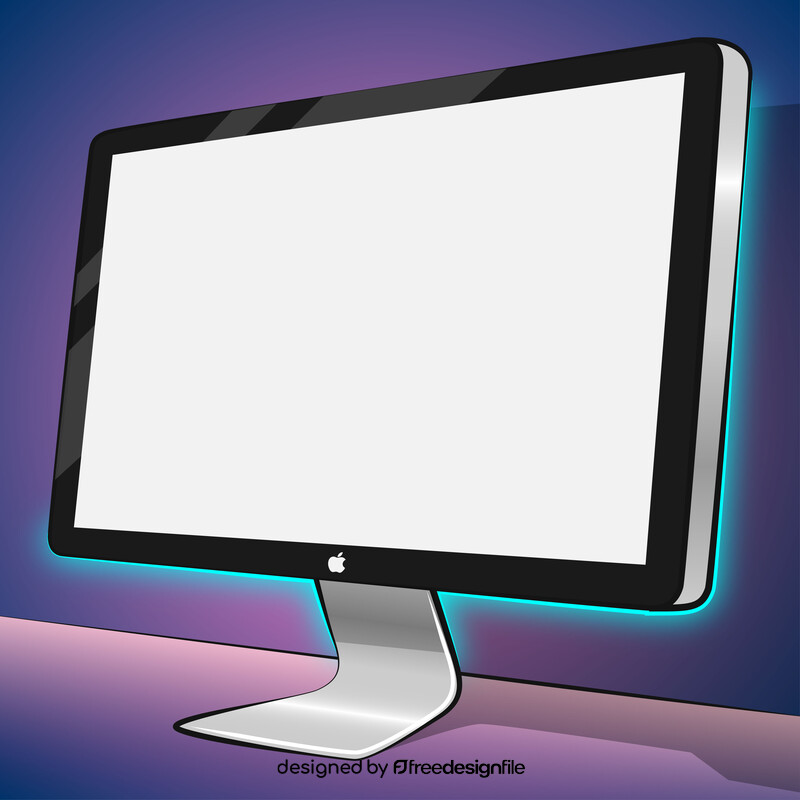 Monitor mac vector