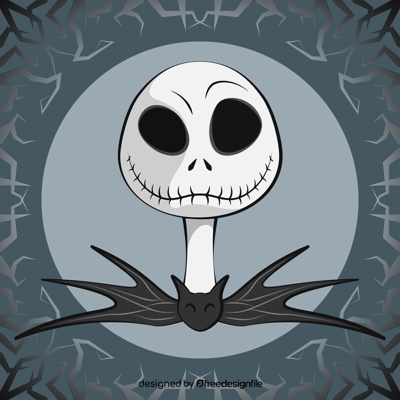 Nightmare before christmas jack vector