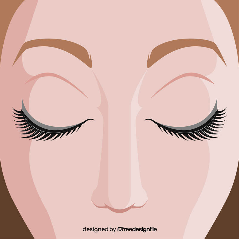 Lashes vector