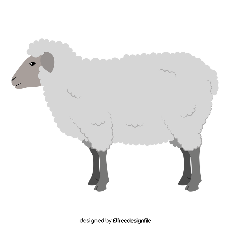New Zealand sheep clipart