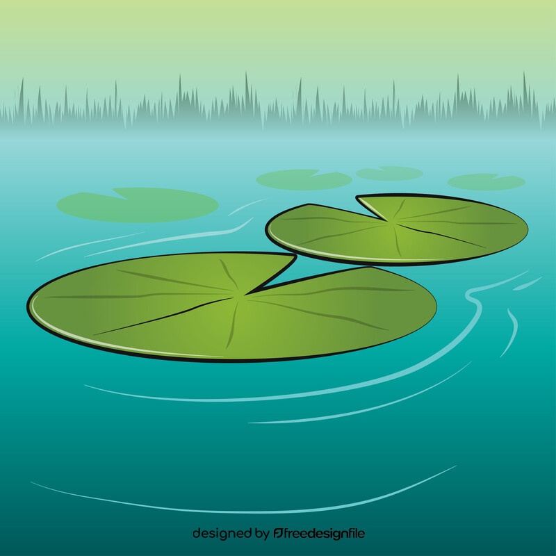 Lily pad vector