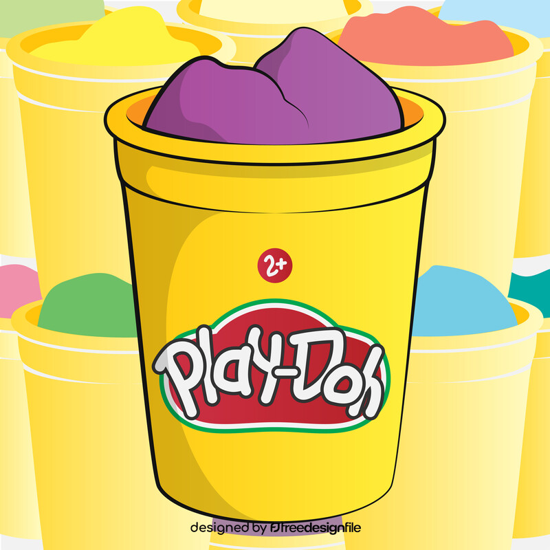 Playdough vector