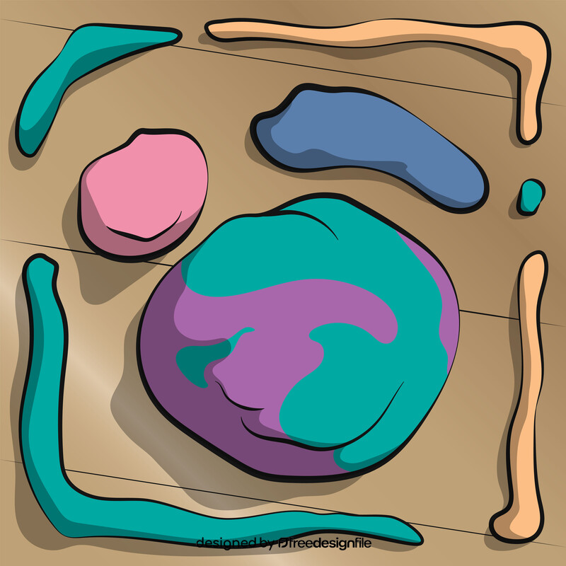 Playdough vector