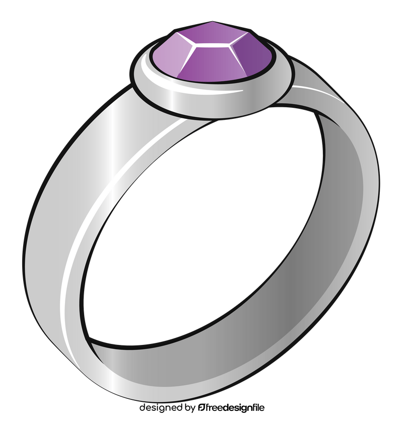 Engagement ring clipart