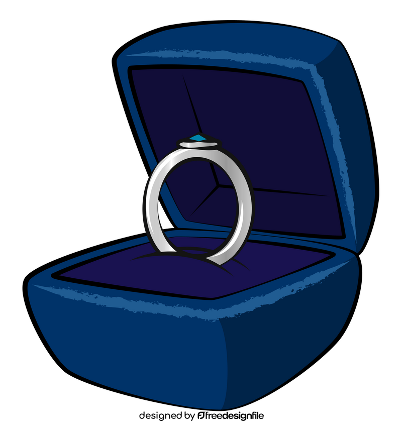 Engagement ring clipart