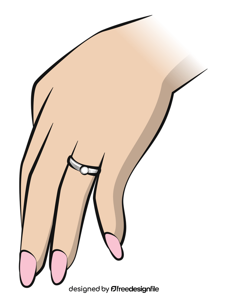 Engagement ring clipart