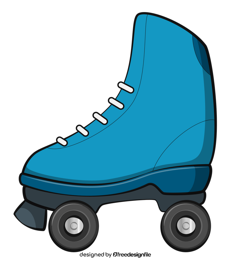 Roller skates clipart