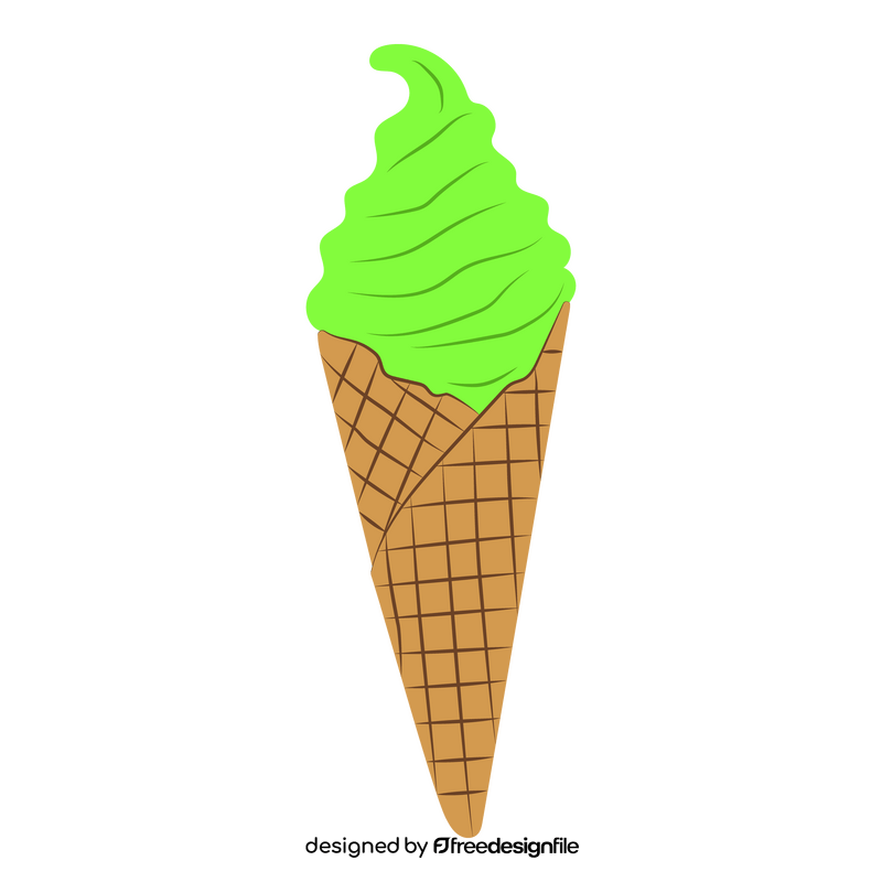 New Zealand natural ice cream clipart