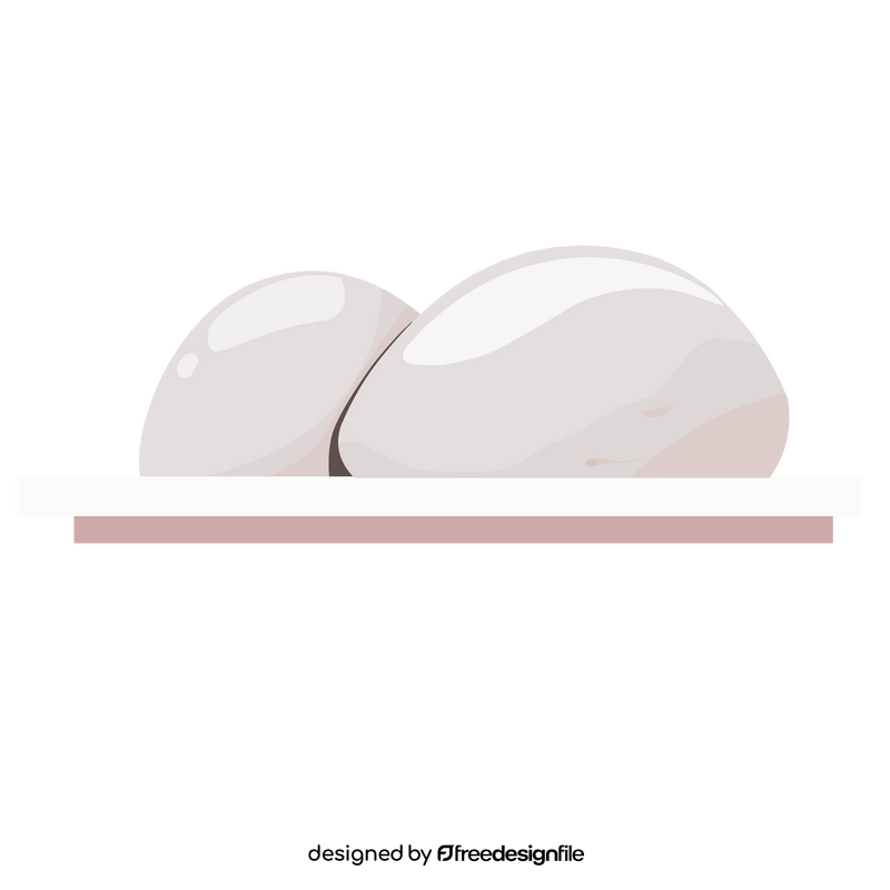 Pounded yam clipart
