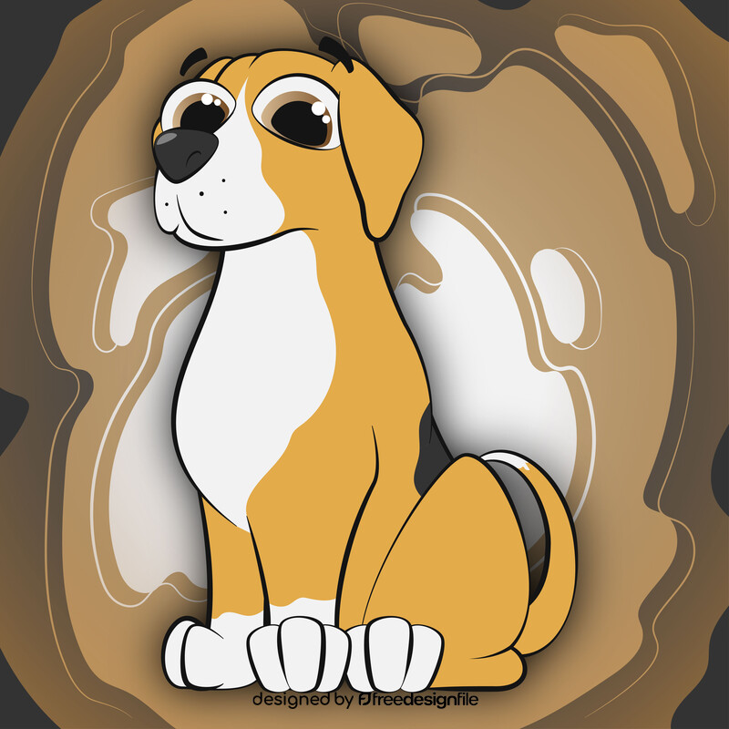 Beagle dog vector