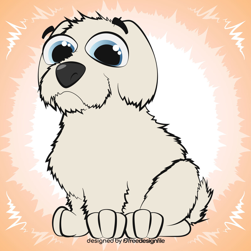 Maltese dog vector