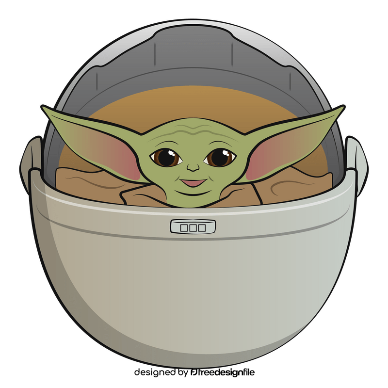 Baby yoda clipart