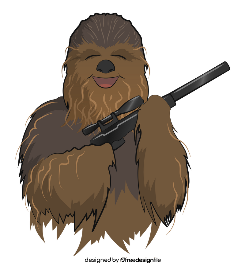 Chewbacca clipart