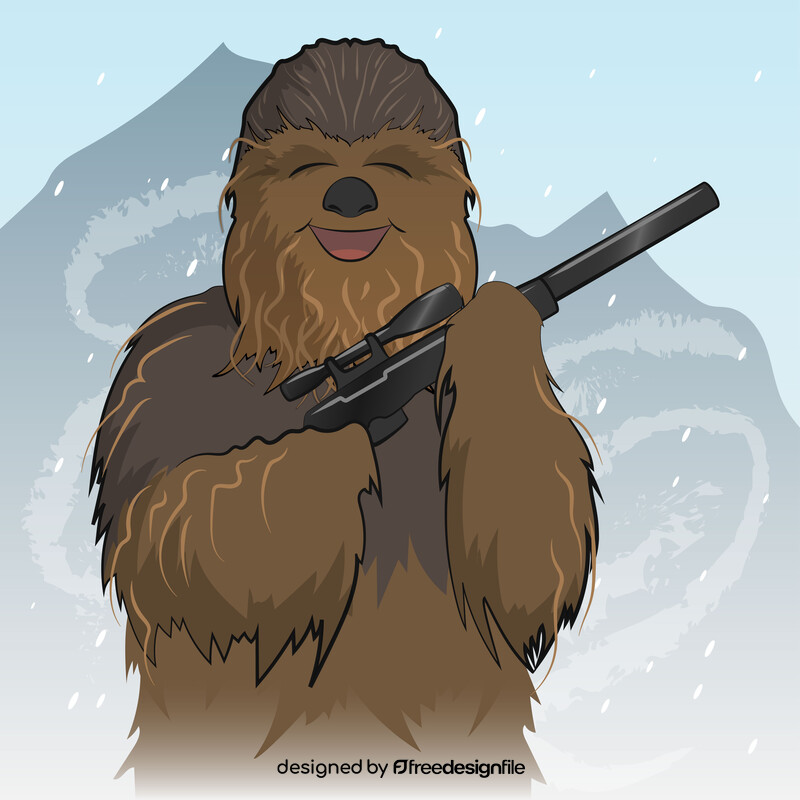 Chewbacca vector