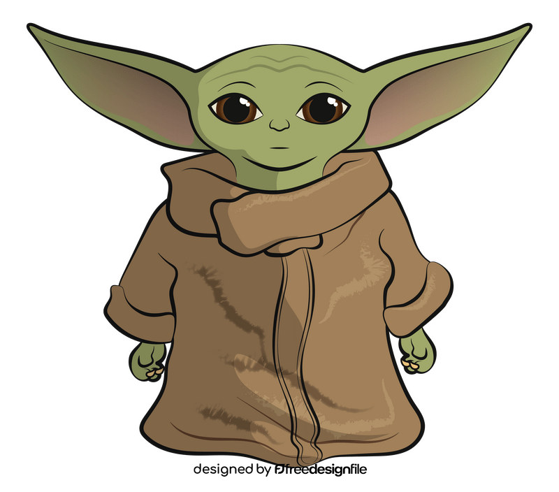 Baby yoda clipart