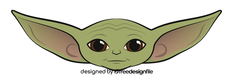 Baby yoda clipart