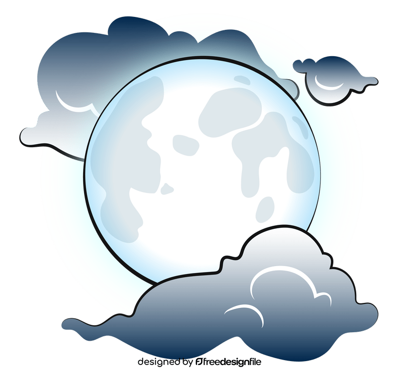 Full moon clipart