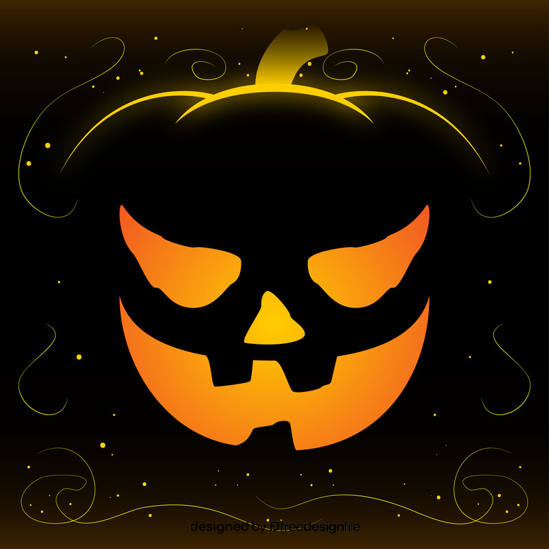 Halloween drawing vector