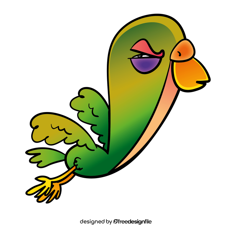 Bird cartoon clipart