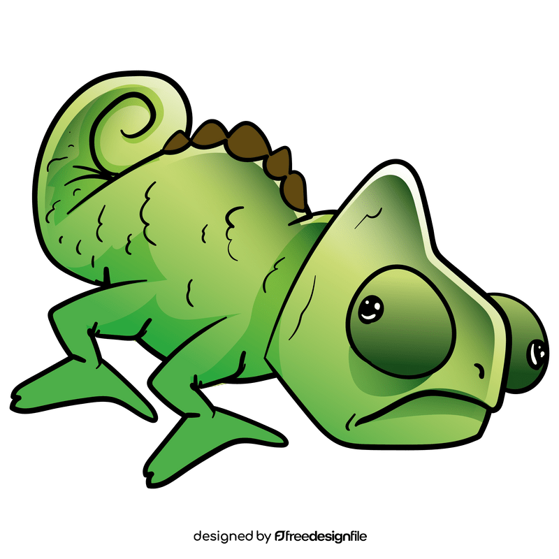 Lizard cartoon clipart