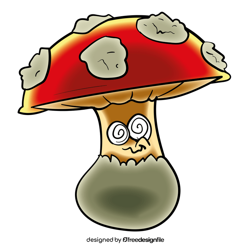 Mushroom cartoon clipart